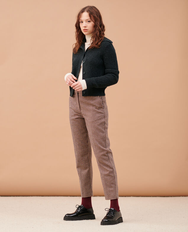 MARGUERITE - Zigarettenhose 6042 check