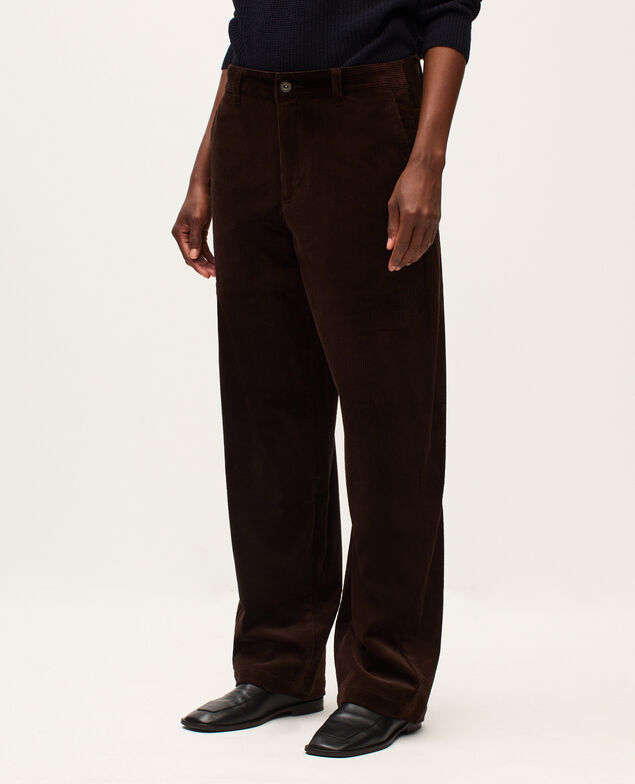 Barrel Cordhose U380 dark brown