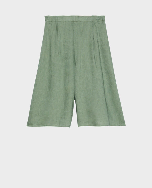 BABETH - Hosenrock aus Leinen 52 green