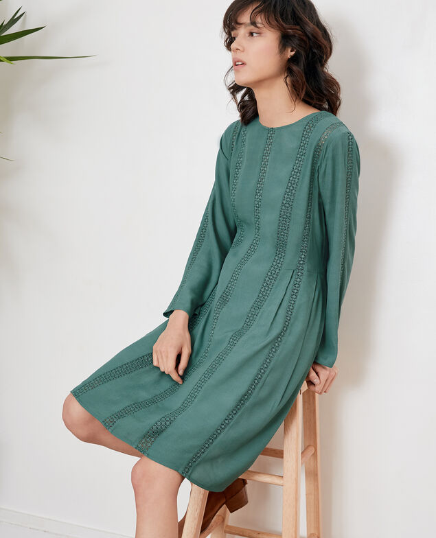 Kleid mit Spitze Peppermint