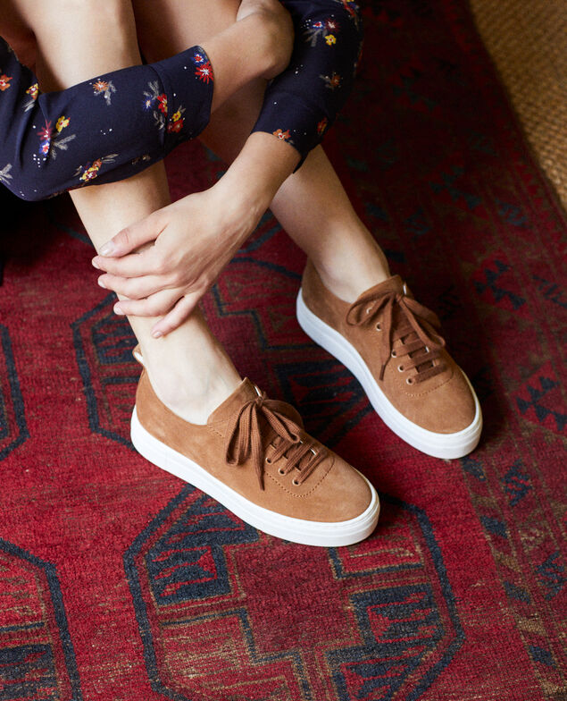 Plateau-Sneakers  Camel