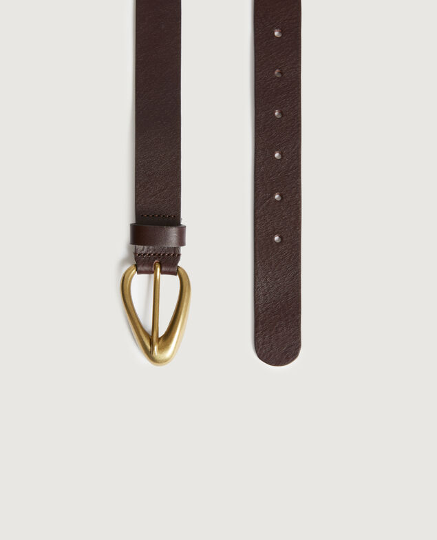 Ledergürtel K340 bone brown