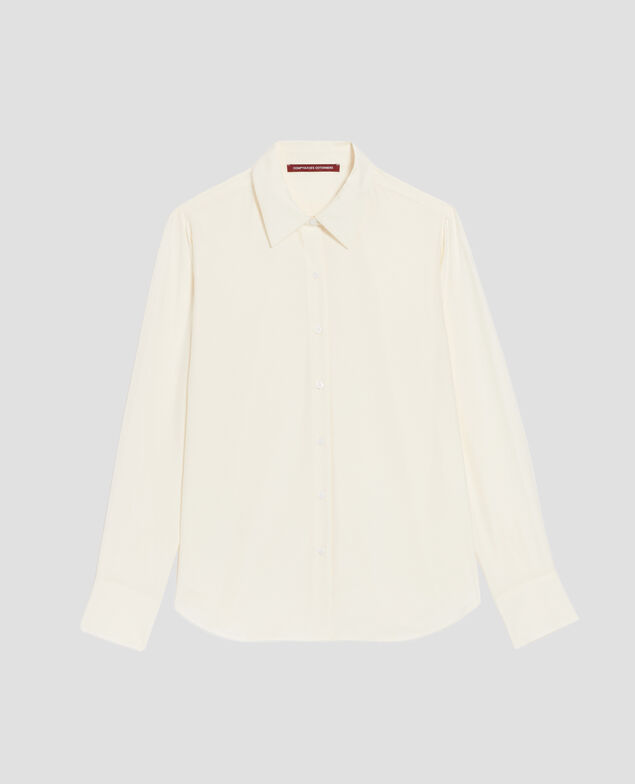 SIBYLLE - Fließende Bluse H013 gardenia