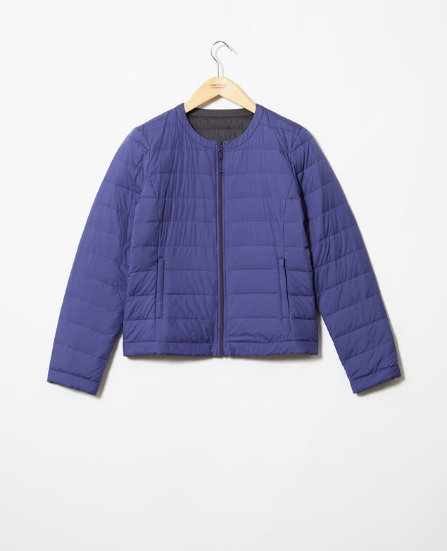 Legendäre Daunenjacke Mademoiselle Plume Saphire navy/noir