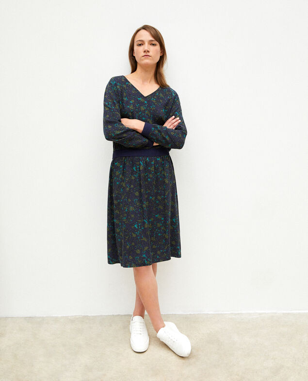 Kleid mit elastischer Taille Fc olive night