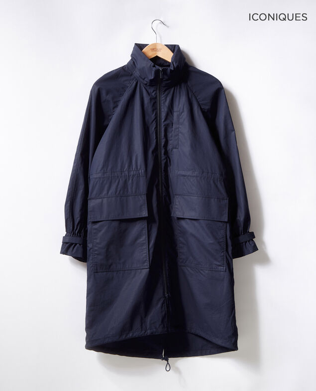 Leichter Parka Marine