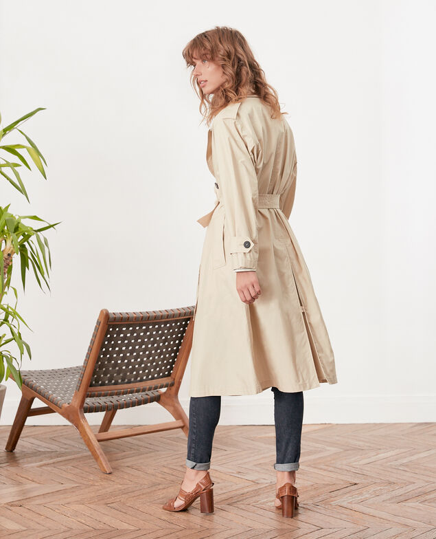Loose fitTrenchcoat Tan