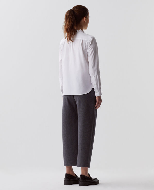 Baumwollbluse 0007 white