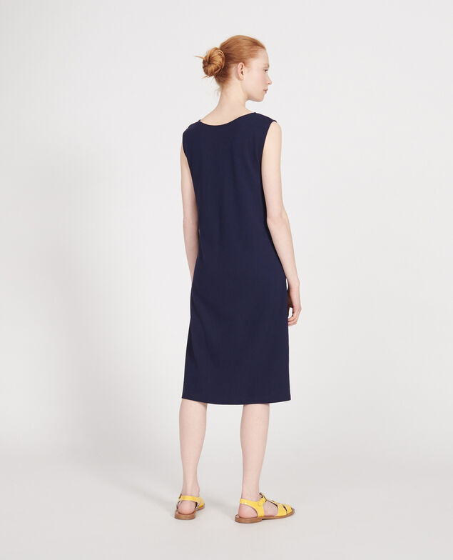 Baumwollkleid Maritime blue