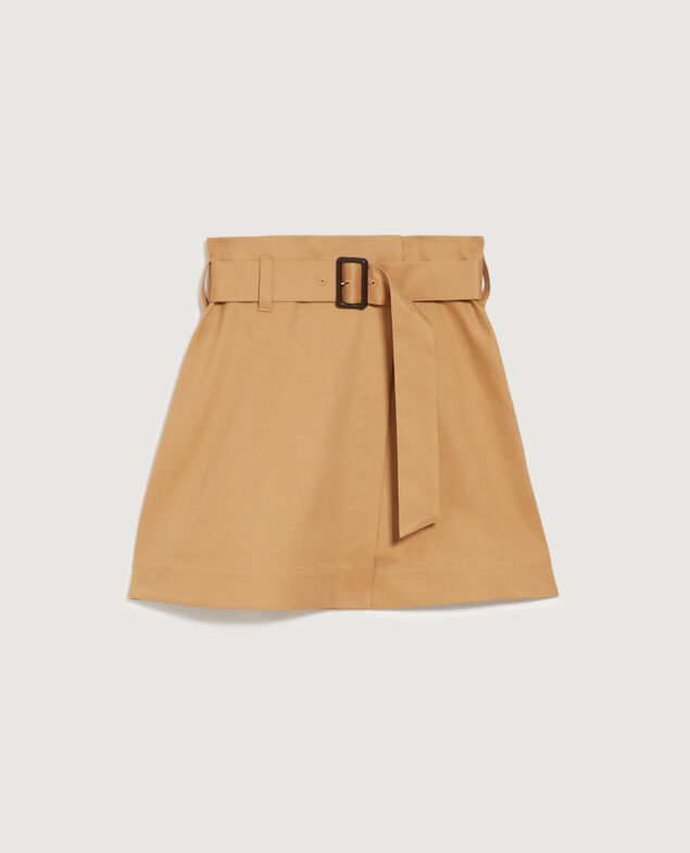 Kurzer Wickelrock K320 prairie sand