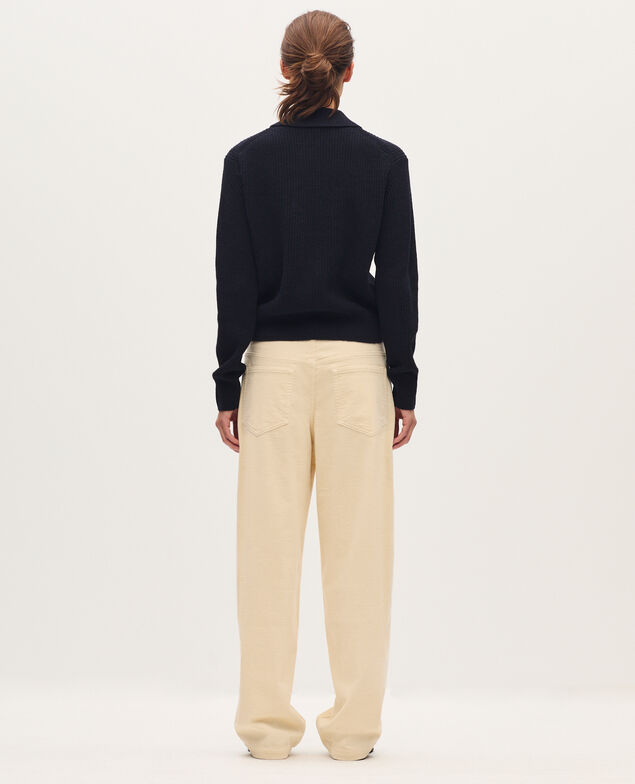 Barrel Cordhose U010 off white