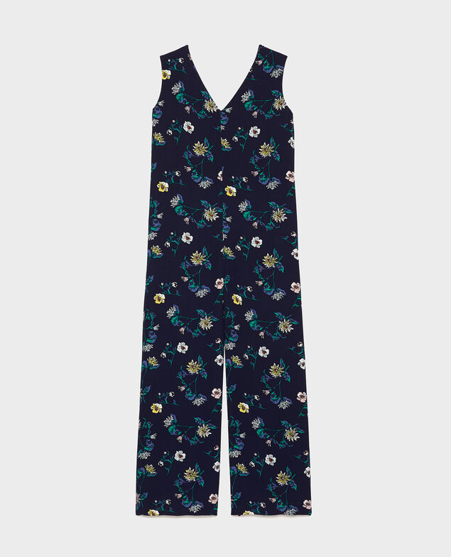 Jumpsuit aus Viskose Herbier maritime maize