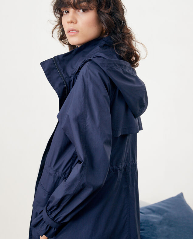 Leichter Parka Marine