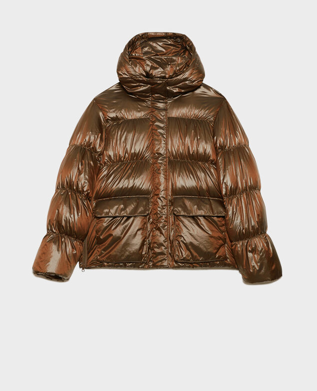 MARGOTTE - Kurze Daunenjacke 8828 56 olive