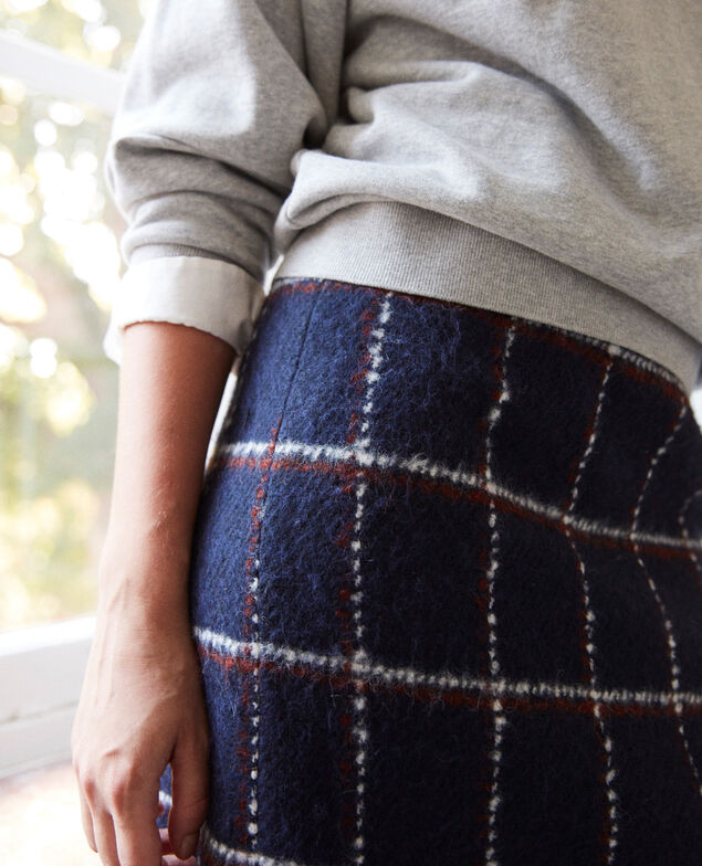 Gerader Rock Navy checks