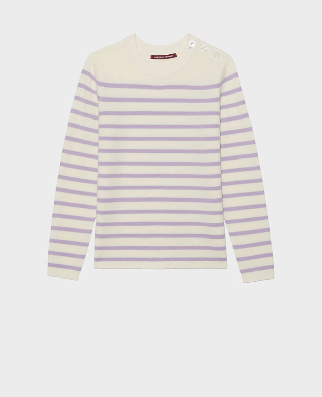MADDY - Pullover aus Merinowolle im Marinelook Str_jetstr_lil