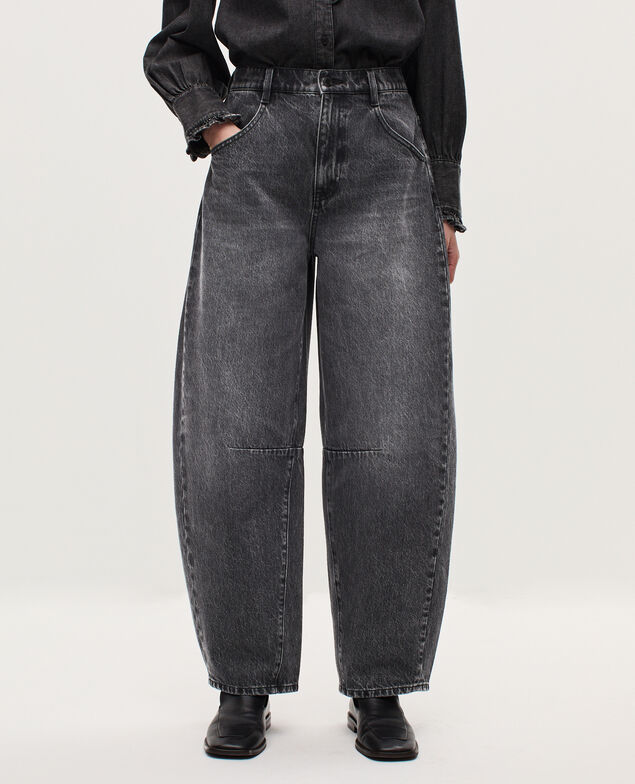 Barrel Jeans - CHARLIE K081 dark gray