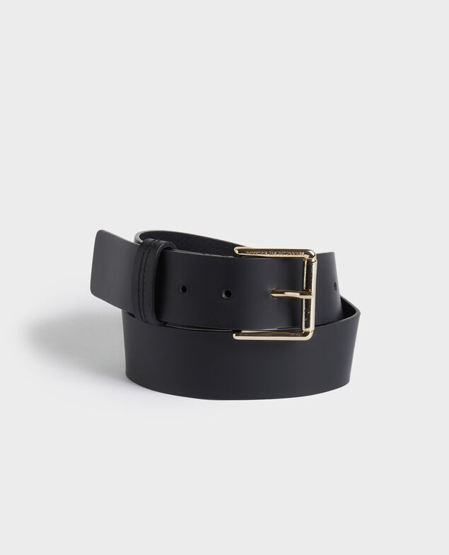 Breiter Ledergürtel Black beauty