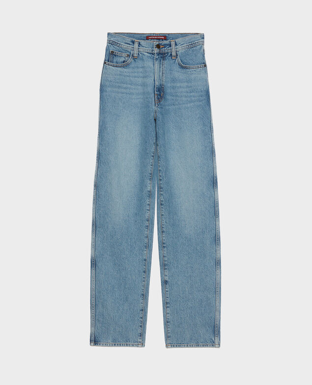 REGULAR - Weite Jeans mit hoher Taille Vintage wash