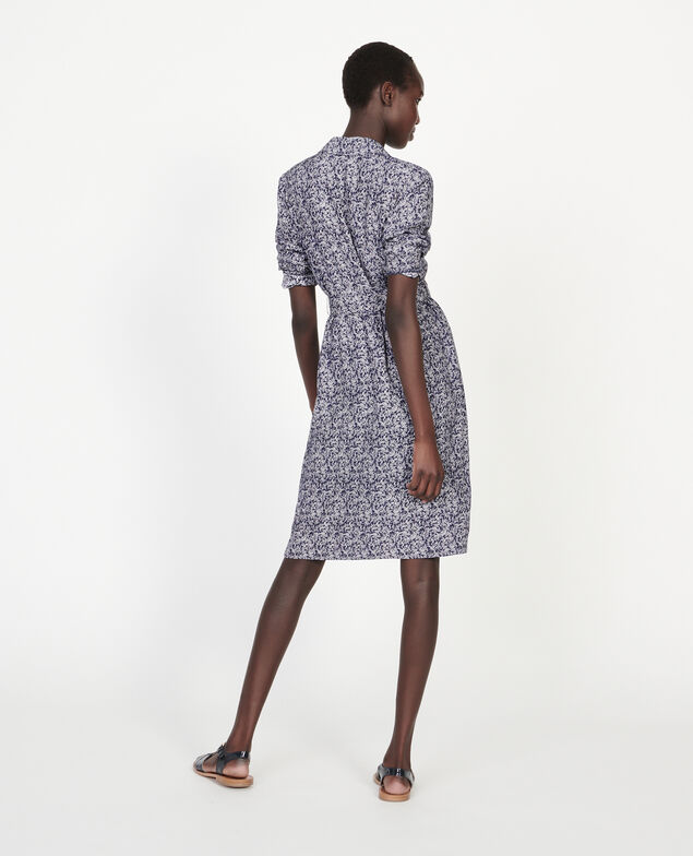 Kleid Feuillage maritime cream
