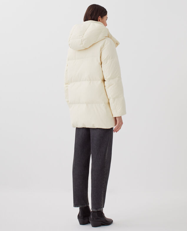 MARGOTTE – Halblange Daunenjacke I010 glass green beige