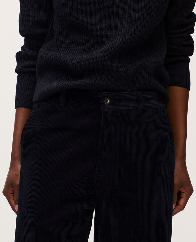 Barrel Cordhose U690 navy