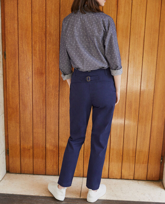 Chino-Hose Peacoat