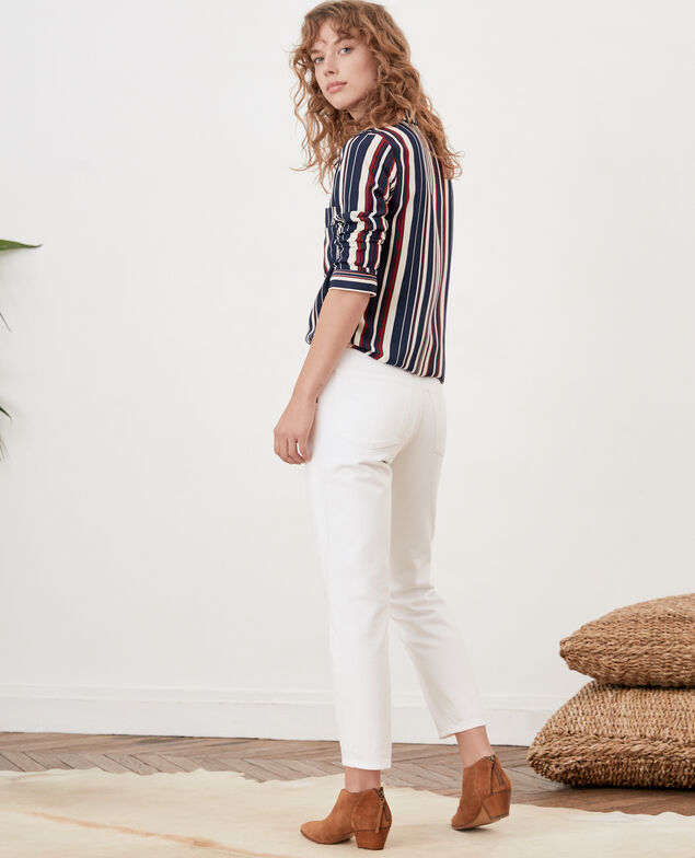 Vintage-Jeans Blanc