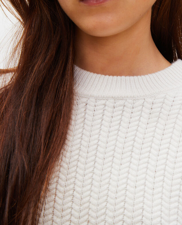 Wollpullover mit Rundhalsausschnitt Jet stream