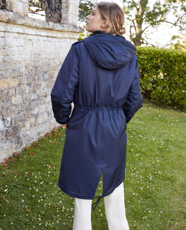 Parka mit Kapuze Evening blue