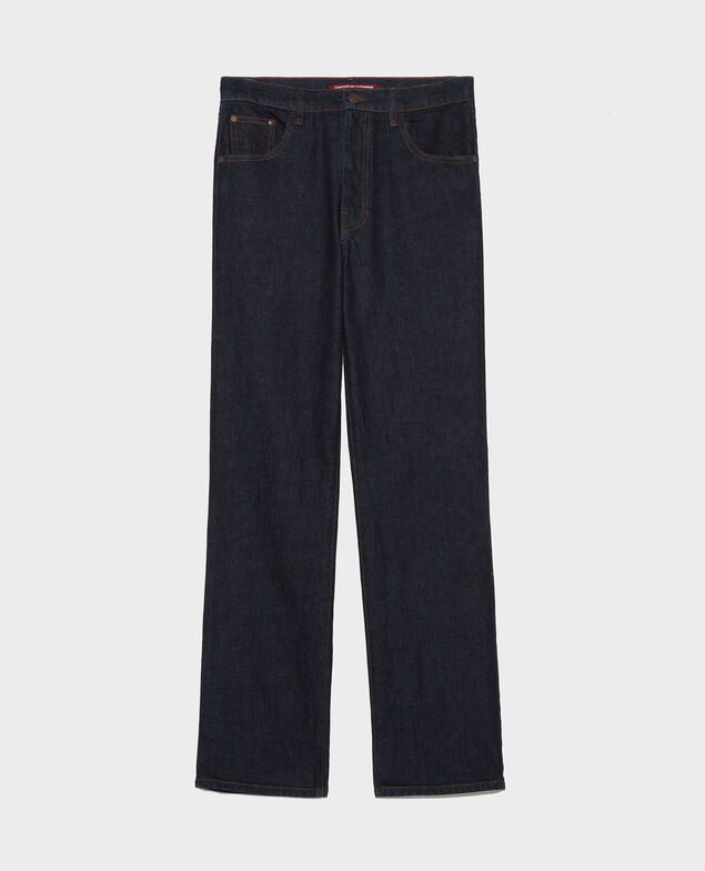 SLIM STRAIGHT - Gerade Jeans aus unbehandeltem Denim Denim rinse