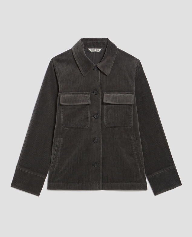 Cordjacke U070 gray