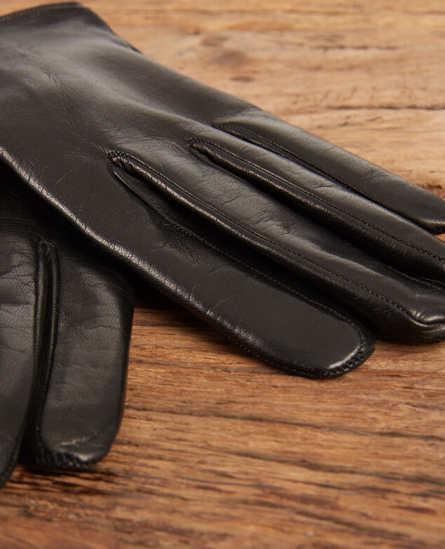Lederhandschuhe Noir