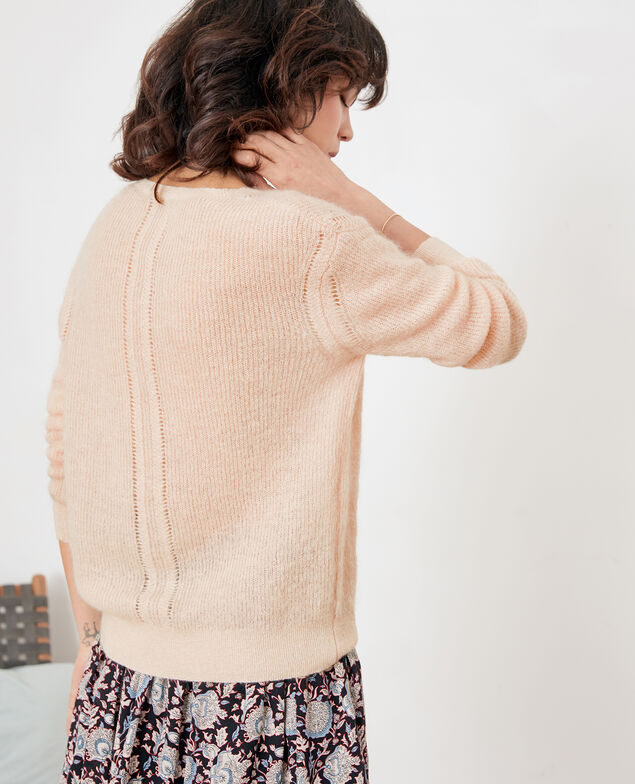 Pullover mit Mohair Nude