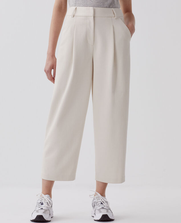 PEGGY - Karottenhose I021 white melange