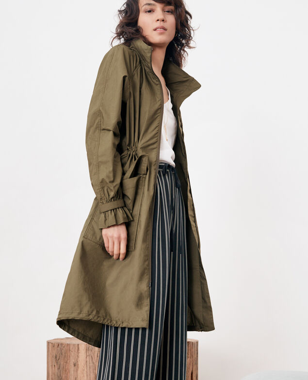 Leichter Parka Dark kaki