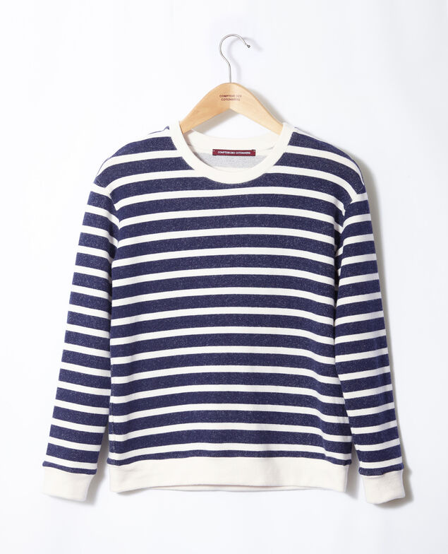 Matrosen-Sweatshirt Weiß