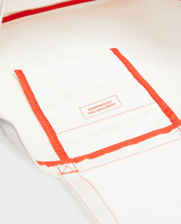 Tasche aus gemustertem Segeltuch Valiant poppy