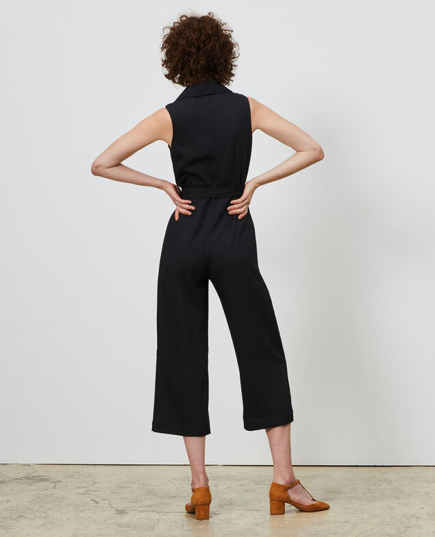 Overall mit Reverskragen Black beauty