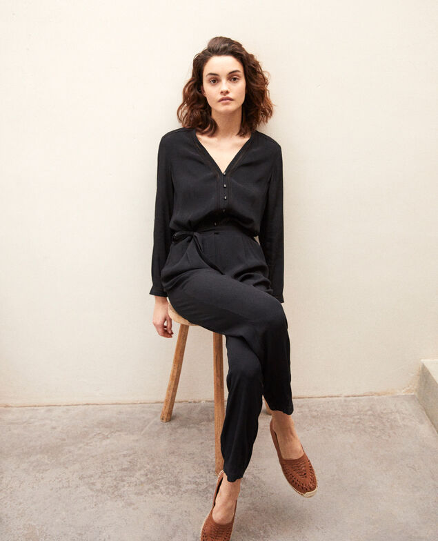 Overall mit Spitze Noir