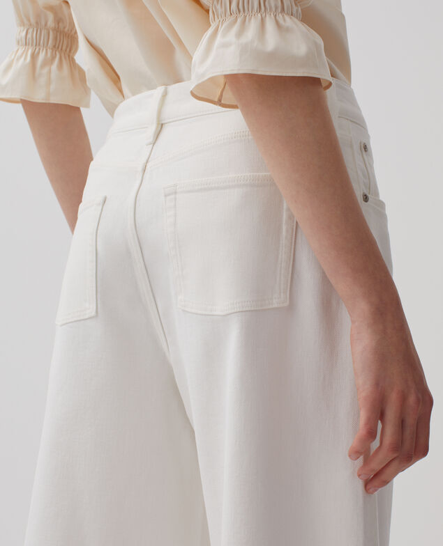 JEANETTE - Wide Jeans H003 white