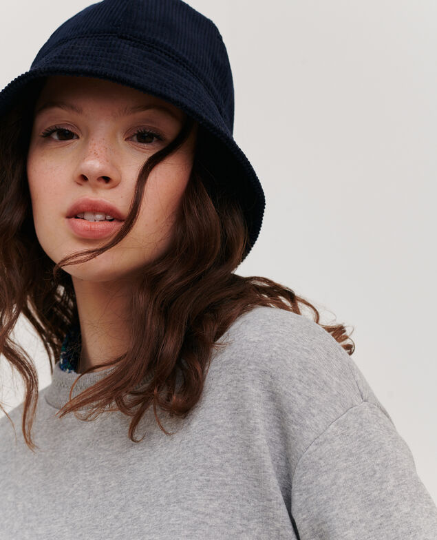 Sweatshirt aus Baumwolle 03 greymelange
