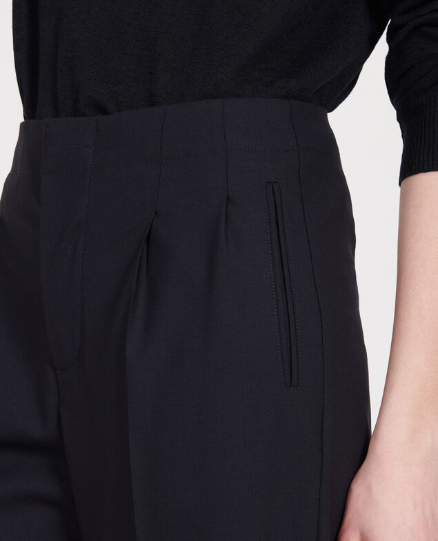 Wollhose Dark navy