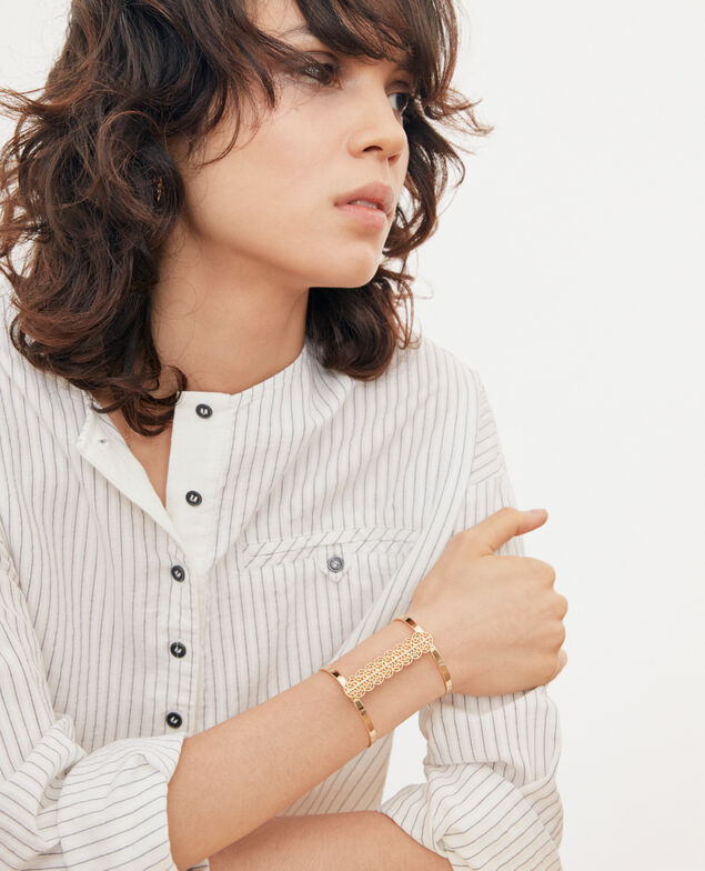Manschettenarmband Gold