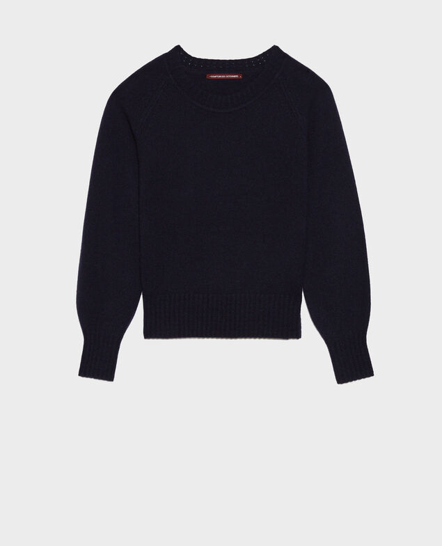 Pullover aus Kaschmir mit Rundkragen Night sky