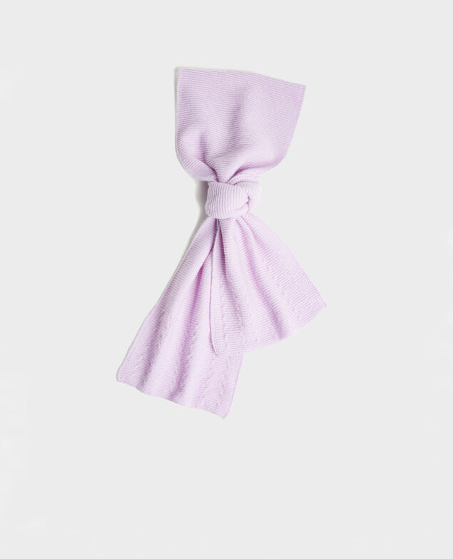 Schal aus Kaschmir  Pastel lilac