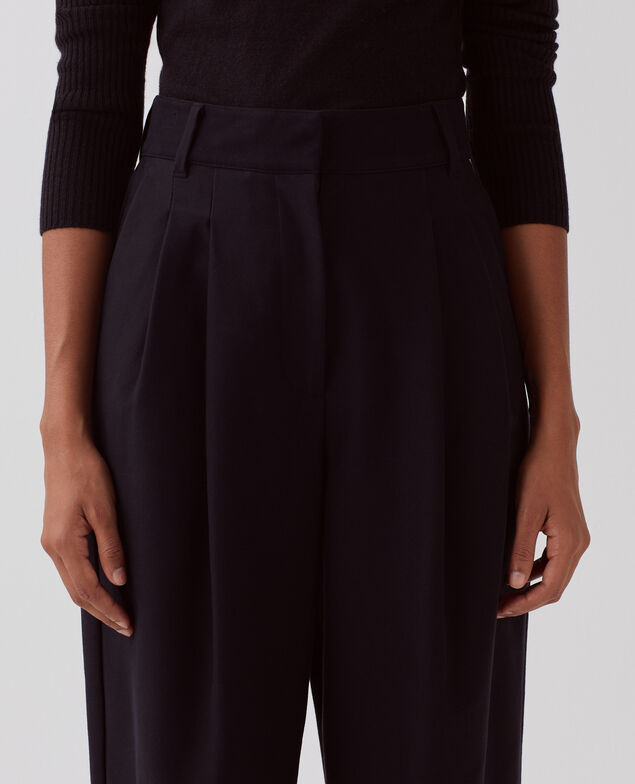 PEGGY - Karottenhose H091 black beauty