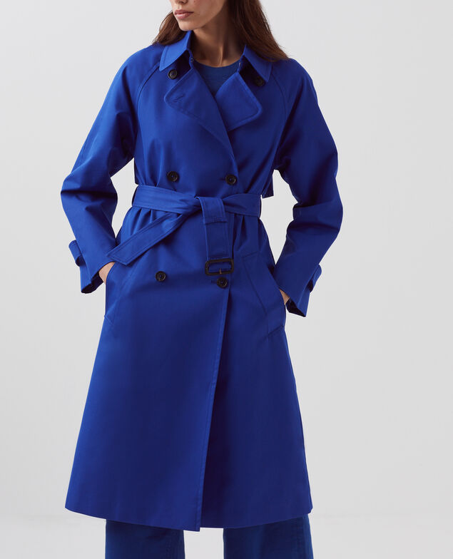 CATHERINE - Weiter Trenchcoat H660 sodalite blue