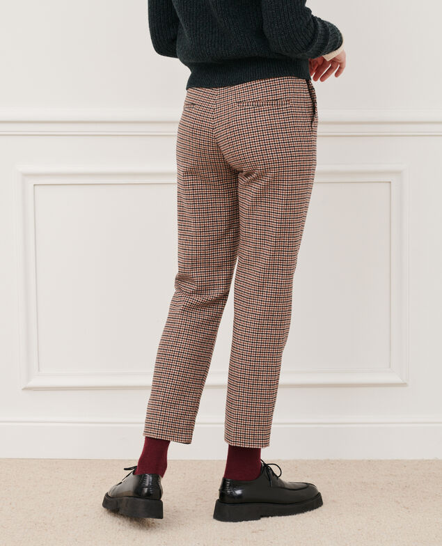 MARGUERITE - Zigarettenhose 6042 check