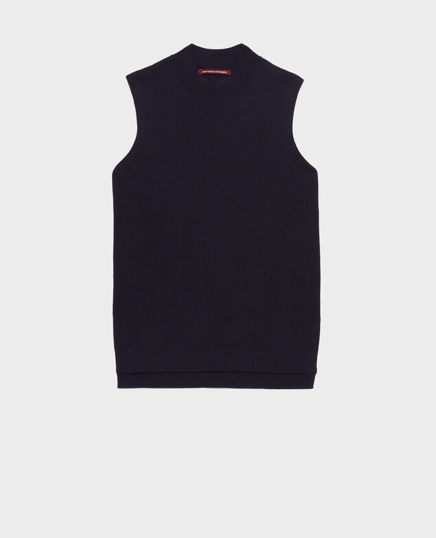 Ärmelloser Pullover aus Baumwolle 4277 night_sky